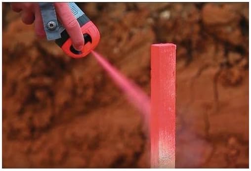 Soppec - Tracciatore spray arancio ml. 500 fluorescente per cantiere