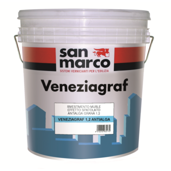 Rivestimento murale effetto spatolato antimuffa antialga