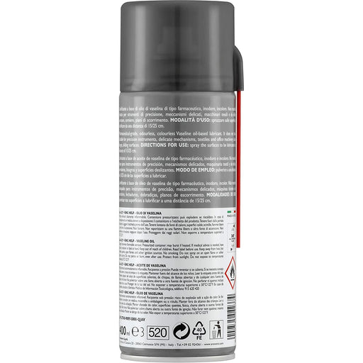 Arexons 4237 6IN1 HELP Olio di Vaselina 400 ml, Lubrificante a Base di Olio di Vaselina di tipo Farmaceutico, Impiego Universale, Non Macchina, Adatto per Manutenzione Periodica di Lubrificazione - Prodotti pulizia