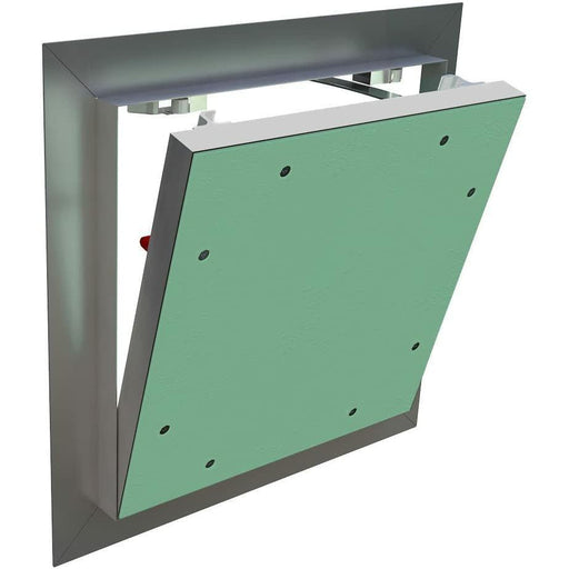 Abc Sistem - Botola per cartongesso con lastra idro verde push pull 20x20 - Archimedil