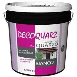 DECOQUARZO BIANCO (LT 14) - Pittura mista