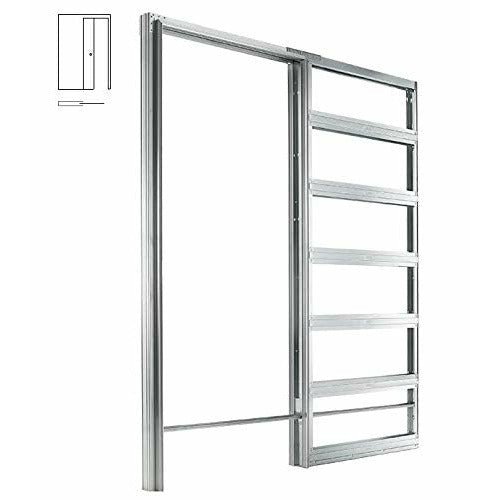 - Eclisse - Controtelaio Mod. Syntesis FILO MURO per porta a scomparsa Kit cartongesso 900x2100 Sp.100 art.ES2LK090SB - Controtelai cartongesso filomuro sintetys