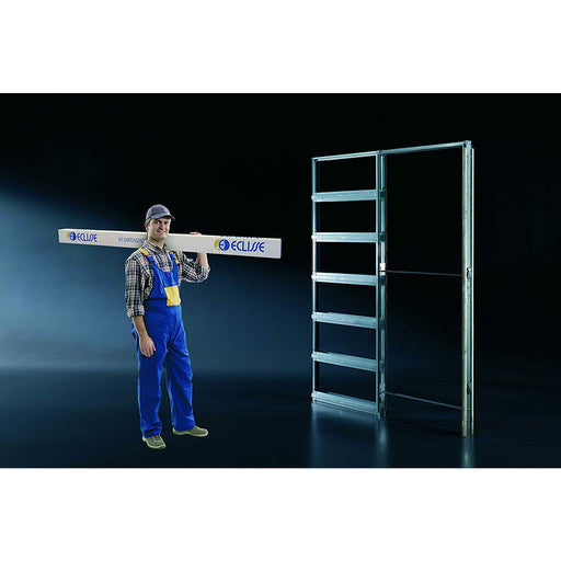 - Eclisse - Controtelaio Mod. Unico per porta a scomparsa KIT CARTONGESSO 900x2100 spessore 100/125 art.EKCI090SB - Controtelai cartongesso modello unico