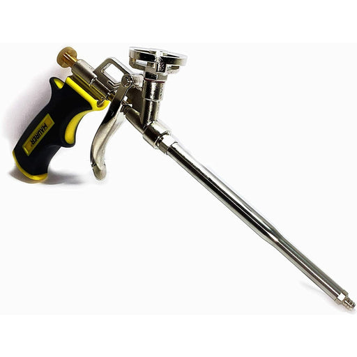 - Maurer - Pistola per Schiuma Poliuretanica con ugello in acciaio inox ed impugnatura ergonomica - schiume e siliconi