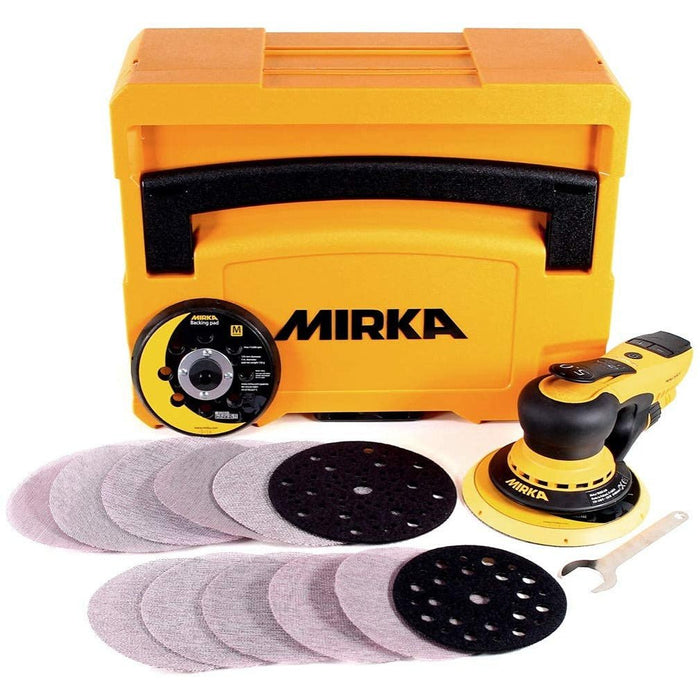 - Mirka - Levigatrice DEROS 5650CV 125/150mm Orbita 5,0 con Cassetta - levigatrici