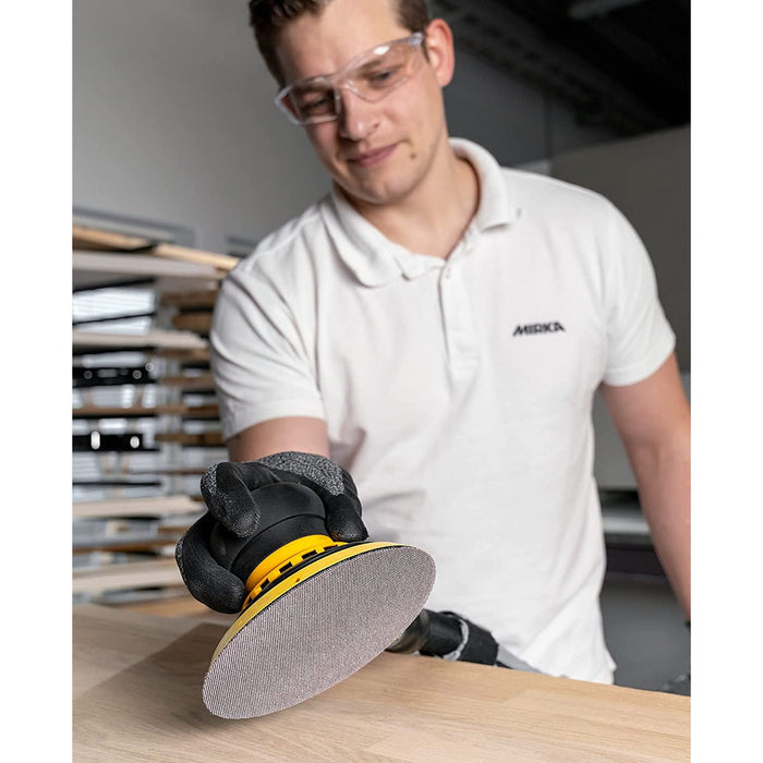 - Mirka - Levigatrice DEROS 650CV 350w diam.150 mm c/asp. Orbita 5,0 in scatola di cartone - levigatrici