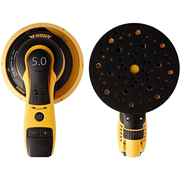- Mirka - Levigatrice DEROS 650CV 350w diam.150 mm c/asp. Orbita 5,0 in scatola di cartone - levigatrici