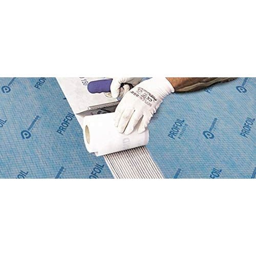 PROBAND 150 (150mm x 30mt) Nastro impermeabile elastico in polietilene provvisto su entrambi i lati di tessuto non tessuto in polipropilene che ne garantisce ladesione. - Nastro biadesivo