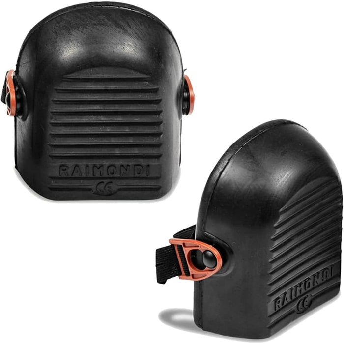 Ginocchiera Raimondi in gomma nera