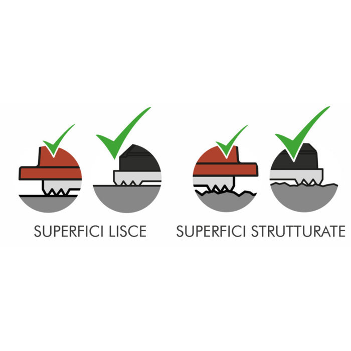 Tri-Ventosa Raimondi per piastrelle ruvide