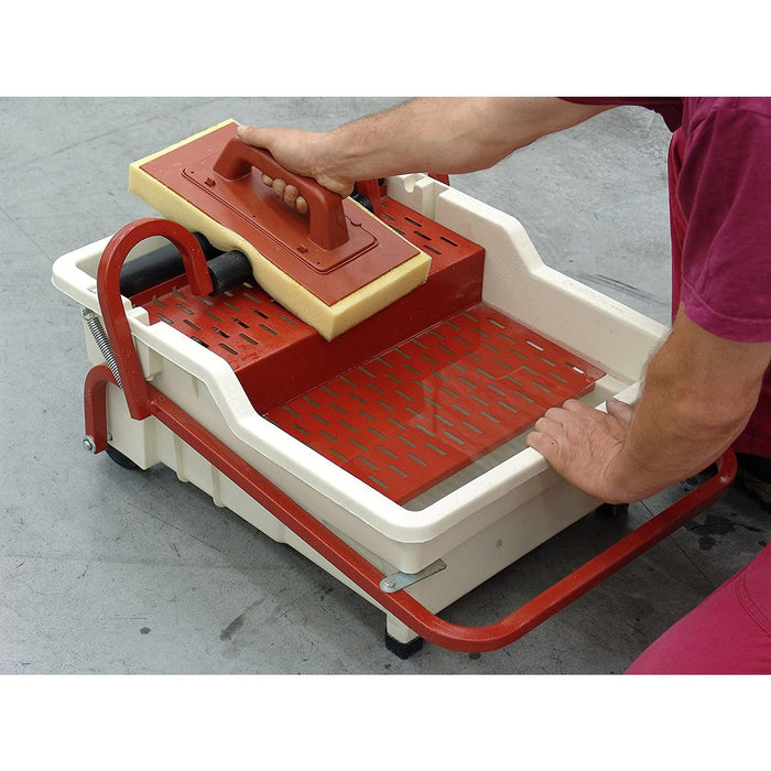 Frattazzo spugna Sweepex con vaschetta Pedalò