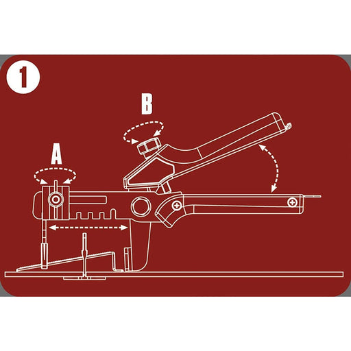 RLS RAIMONDI - PINZA PAVIMENTO REGOLABILE x CUNEI ART.231N - Attrezzi per la posa