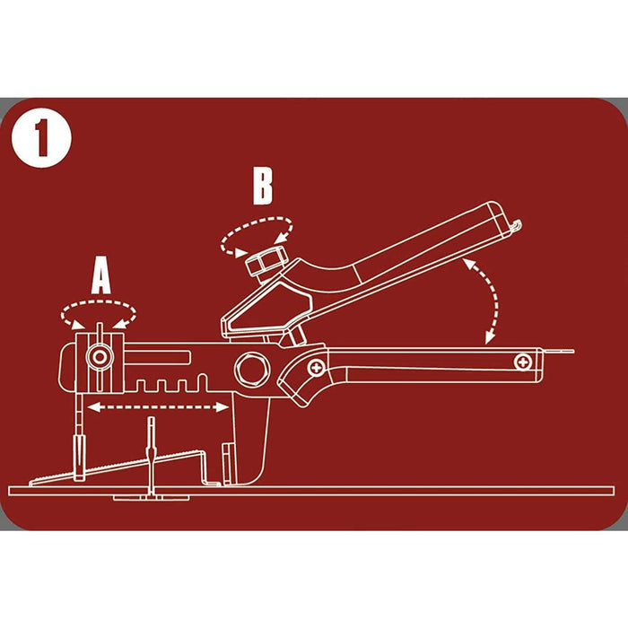 RLS RAIMONDI - PINZA PAVIMENTO REGOLABILE x CUNEI ART.231N - Attrezzi per la posa