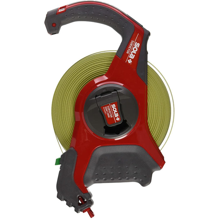 Sola 127.124.208,5 cm Surveyor SC 127 cm metro a nastro, rosso/grigio, 50 m - Livelle