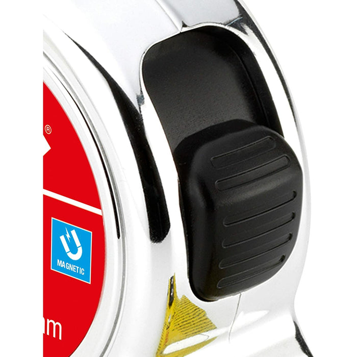 Sola 128.322.072,5 cm Compact m Co 12,7 cm calamita metro a nastro, grigio, 5 m - Livelle