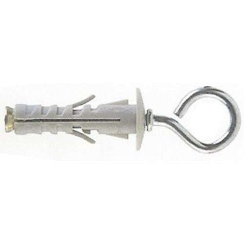 TASSELLO IN NYLON CON OCCHIOLO CHIUSO d.12 9x45 (100 pz) - accessori cartongesso