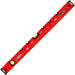 Umarex 108 - Livella a bolla da 70 cm, colore: Rosso - Livelle