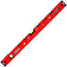 Umarex 108 - Livella a bolla da 70 cm, colore: Rosso - Livelle
