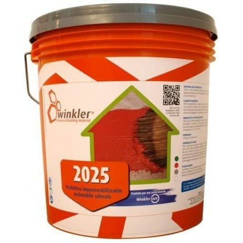 Winkler - 2025 Membrana liquida colorata calpestabile grigia 20 kg per Archimedil Winkler - 2025 Membrana liquida colorata calpestabile grigia 20 kg per Archimedil